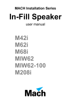 Mach M208i User manual