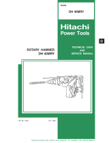 Hitachi DH 40MRY Technical Data And Service Manual