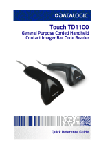 Datalogic Touch TD1100 Family Quick Reference Manual