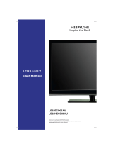 Hitachi LE32HECD05AU User manual