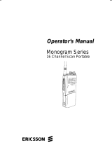 Ericsson Monogram Series User manual