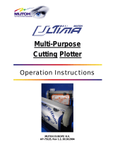 MUTOH Ultima 850 Operation Instructions Manual