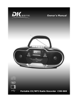 DK Digital CDB-800 Owner's manual