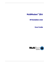 Multi-Tech MultiModem ZBA MT9234ZBA User manual