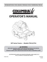 Columbia ZT50 User manual