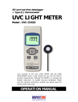 Lutron Electronics UVC-254SD Operating instructions