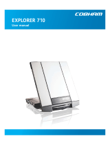 COBHAM Explorer 710 User manual
