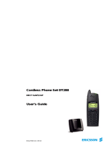 Ericsson DT288 User manual