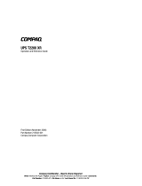 Compaq T2200 XR Operation And Reference Manual