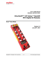 Molex TCDEC-8B4P-DYU-G8 Original Instructions Manual