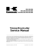 Kawasaki KBH33A User manual