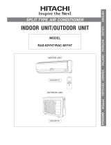 Hitachi RAC-60YH7 User manual