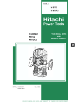 Hitachi M 8SA2 Technical Data And Service Manual