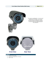 Optiview Color Outdoor Infrared Varifocal Bullet Camera MR420 Specification