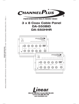 Channel Plus DA-550HHR Supplementary Manual