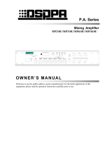 DSPPA MP610U Owner's manual