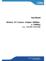 CNET CWP-905E User manual