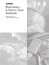 Compaq Armada 1500 Service  Manual Addendum
