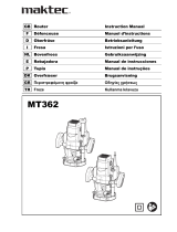 Maktec MT362 User manual