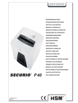 HSM SECURIO P 44S Operating Instructions Manual