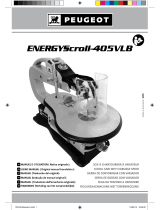 Peugeot ENERGYSCROLL-405VLB User manual