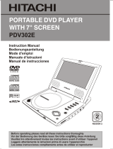 Hitachi PDV302E User manual