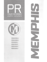 Memphis PRXA1500.1 Instructions Manual