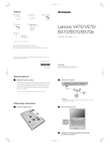Lenovo B570 Quick Setup Manual