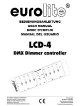 EuroLite LCD-4 User manual