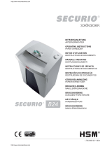 HSM SECURIO B24 Operating Instructions Manual