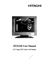 Hitachi DT3131E User manual