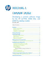 Compaq dc7900 - Convertible Minitower PC User manual