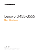 Lenovo G555 User manual