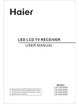 Haier LET26C400F User manual