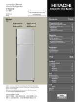 Hitachi R-H350P7H User manual