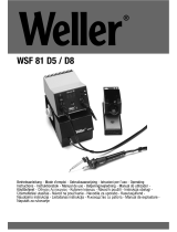 Weller WSF 81 D8 Owner's manual