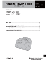 Hitachi UC 10SL2 User manual