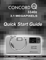 Concord Camera Eye-Q 3340z Quick start guide