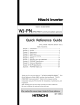 Hitachi WJ200 Series Software Quick Reference Manual