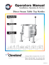 Cleveland SD-650- K12 User manual