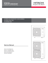 Hitachi RAS-10HRNSE User manual