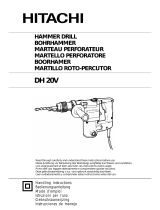 Hitachi DH 20V User manual