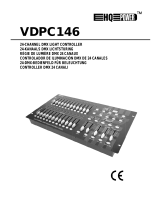 HQ Power24-channel DMX light control panel