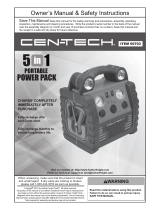 CEN-TECH 60703 Owner's manual