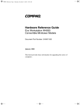 Compaq Evo w4000 CMT Hardware Reference Manual