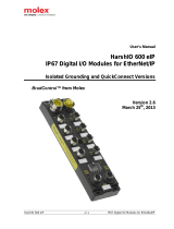 Molex BradControl HarshIO 600 eIP User manual