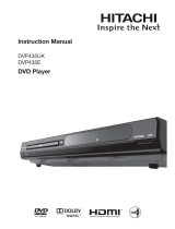 Hitachi DVP435E User manual