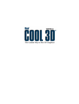 Ulead COOL 3D 3.0 Owner's manual