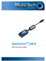 Multi-Tech QuickCarrier USB-D MTD-H5 User manual