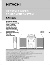 Hitachi AXM10E User manual